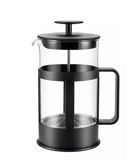 ☕✨ Cafetera de Prensa Francesa de Vidrio Borosilicato y Acero Inoxidable - 350 ml 🫖💎