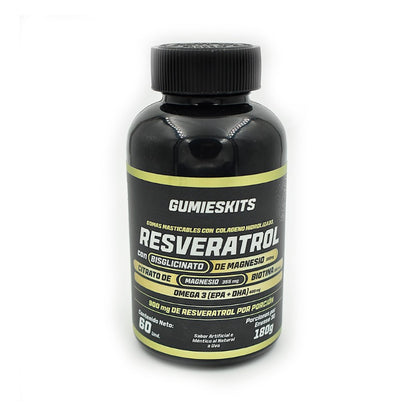 VitaGlow™ – Gomitas de Resveratrol Antiedad ✨🍇